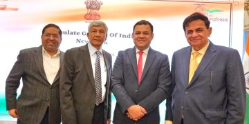 India MEA official meets Diaspora