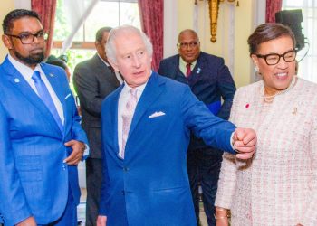 Guyana President Meets new King of UK