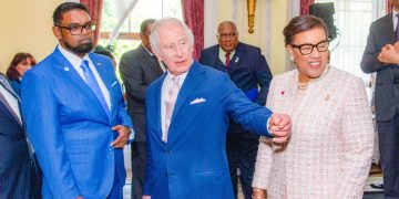 Guyana President Meets new King of UK