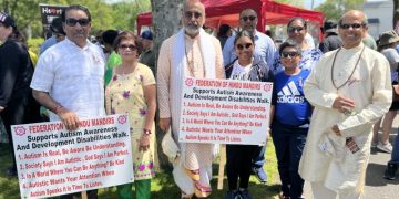 NY Indo Caribbeans in Dyslexia Awareness March in Queens