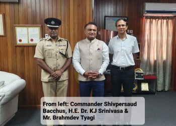 India Guyana HC Press Release: GPF Commander of Region 6 selected for ITEC