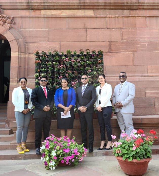 Guyana 9th Batch of Gen-Next Democracy Network Program Returns from India