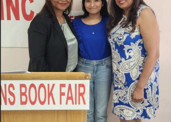 Veena with Judge Andrea Ogle and Judge Karen Gopee