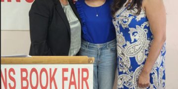 Veena with Judge Andrea Ogle and Judge Karen Gopee