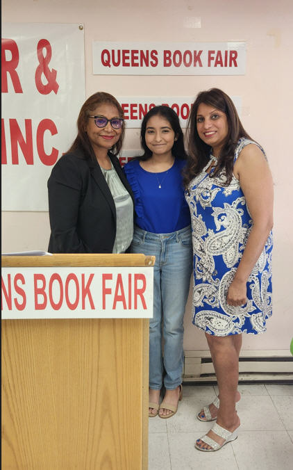 Veena with Judge Andrea Ogle and Judge Karen Gopee