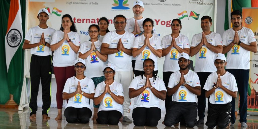 Celebration of International Day of Yoga-2023 in Guyana