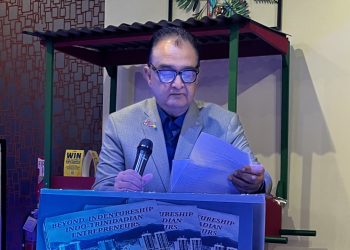 Dolsingh’s Introduction of Trinidadian Author, Hemraj Ramdath at book launch