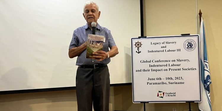 Book on Trinidad Indians in Business launched in Surinam