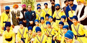 Pictorials of Albert Baldeo Joins Punjabis in Religious Program