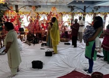 Pictorials of Sunday Puja at Dayaram Mandir in Queens
