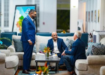Guyana President and VP Engage Tony Blair