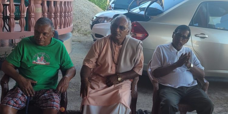 Hariji, Pandit Vigyan and Dipchan Baldeo