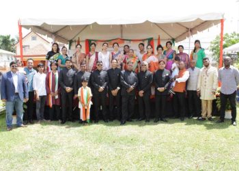 Celebration of 77th Independence Day of India in Georgetown, Guyana
