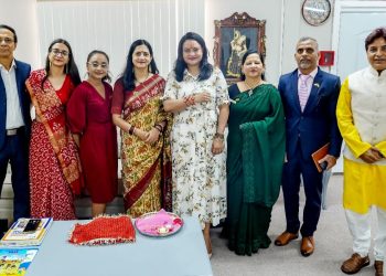Raksha Bandhan Photo with Dr. Vindhya Persaud