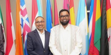 Dr Ramkissoon at UN to support Guyana Delegation