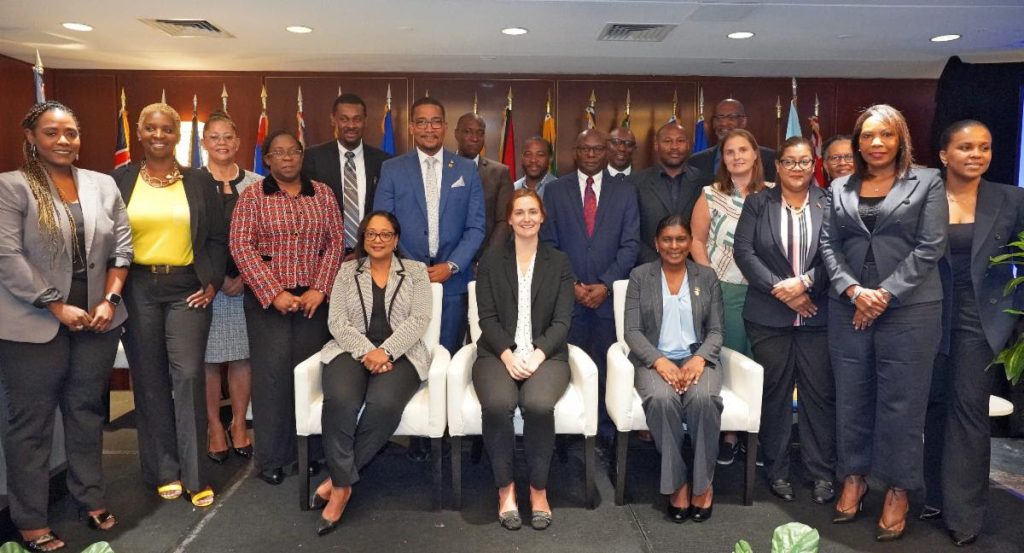 CTO Chairman Kenneth Bryan with senior Caribbean and U.S. officials at the investment forum