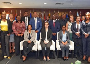 CTO Chairman Kenneth Bryan with senior Caribbean and U.S. officials at the investment forum