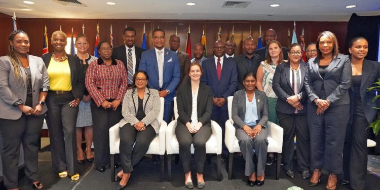 CTO Chairman Kenneth Bryan with senior Caribbean and U.S. officials at the investment forum