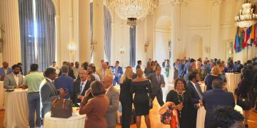 Accompanying President Ali in Washington