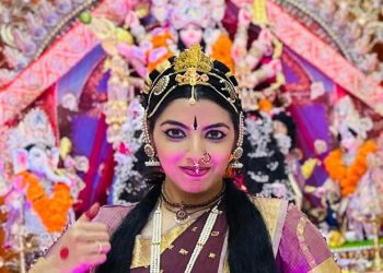 Davina Singh Impresses at Navrati 2023 in Queens, America