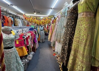 Gearing up for Diwali 2023 on Liberty Ave