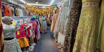 Gearing up for Diwali 2023 on Liberty Ave