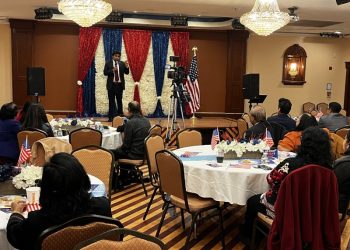 Rusat On the Hustings in Richmond Hill