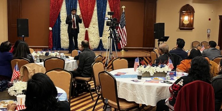 Rusat On the Hustings in Richmond Hill