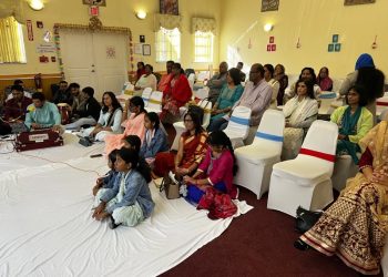 Final Satsang for 2023 at Shri Saraswati Devi Mandir
