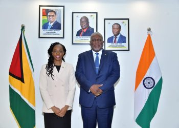 Guyana PM Phillips in Delhi