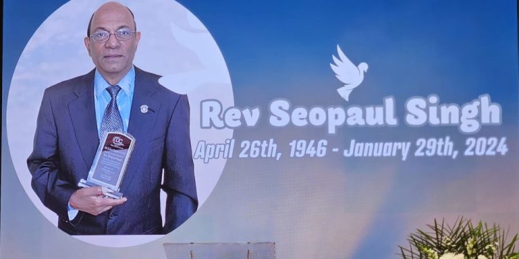 Tribute to Rev Seopaul Singh