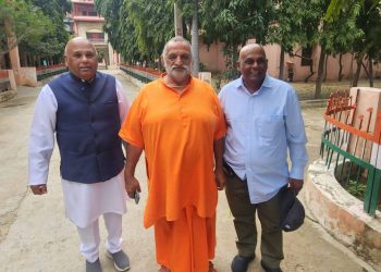 Dr Satish at RISHI Swami Dayanand 200  BIRTHDAY CELEBRATIONS IN TANKARA GUJARAT