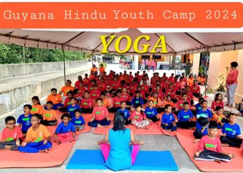 Hindu Youth Camp in Guyana in April 2024