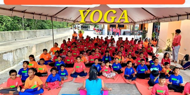 Hindu Youth Camp in Guyana in April 2024