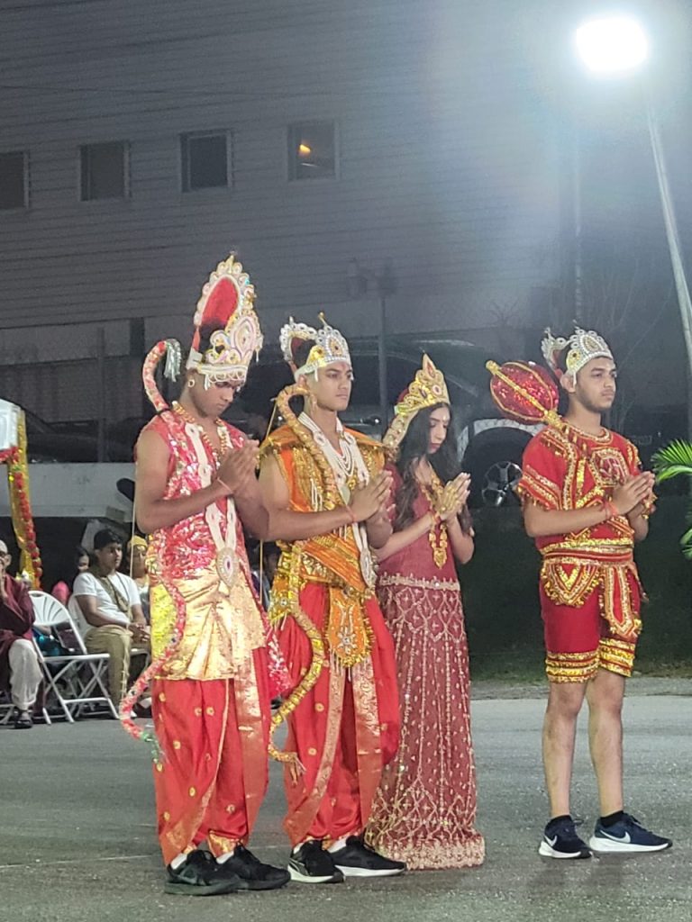 Ram, Laxman, Sita and Hanuman