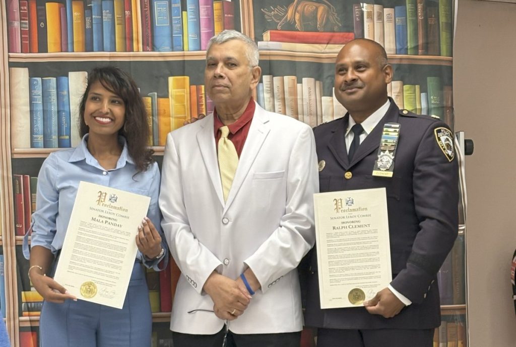 Honorees and DR Dhanpaul