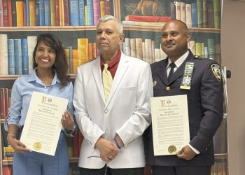 Honorees and DR Dhanpaul