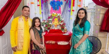 Jariwal Family role in Ganesh Chathurthi Celebration in Guyana and observance in NY Diaspora