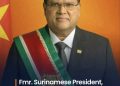 Guyana President Irfaan’s Tribute to Ex Suriname President