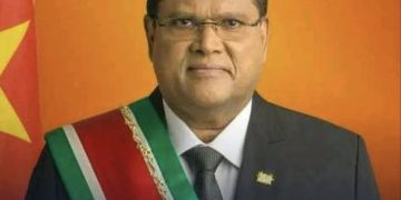 Guyana President Irfaan’s Tribute to Ex Suriname President