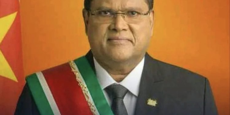 Guyana President Irfaan’s Tribute to Ex Suriname President
