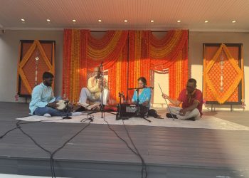 Indo Caribbean Taan Singing in Queens Cultural Concert