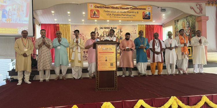 Federation of Hindu Mandirs & USA Pandit’s Host First Caribbean Hindu Mandir Conference in America