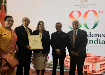 Indo Trinidadian Community Leader Deo Gosine Honored by India NY Consulate in 2026 Independence Celebrations