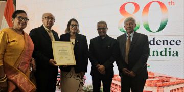Indo Trinidadian Community Leader Deo Gosine Honored by India NY Consulate in 2026 Independence Celebrations