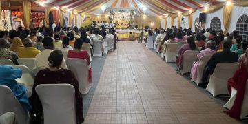 Indo-Caribbean Hindus Observing Ganesh Chaturthi in Queens, NY