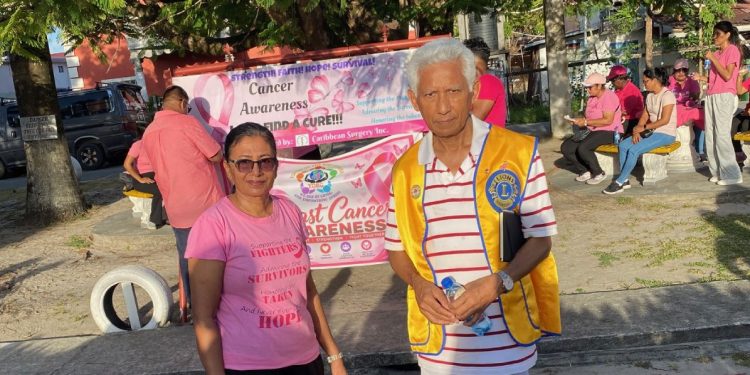 Walkathon for Breast Cancer in Leonara