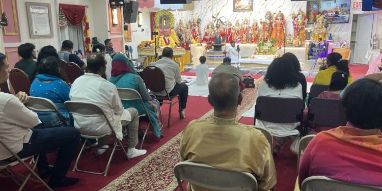 Pitri Paksh Discourse at the American Sudama Mandir in NY