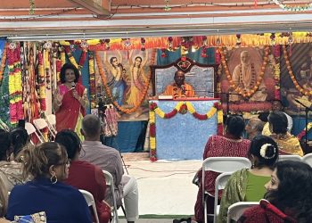 Hari Katha Yagya in Richmond Hill with Shri  Sudarsan Acharya ji