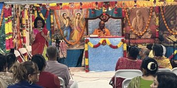 Hari Katha Yagya in Richmond Hill with Shri  Sudarsan Acharya ji